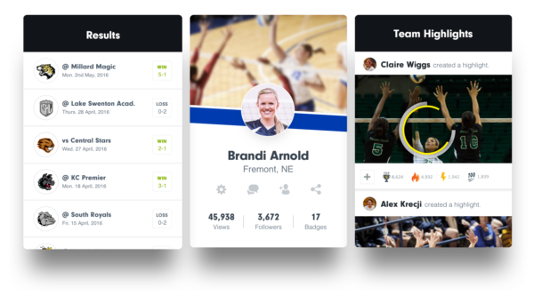 Get your club volleyball players noticed by using Hudl for club's custom highlight features.